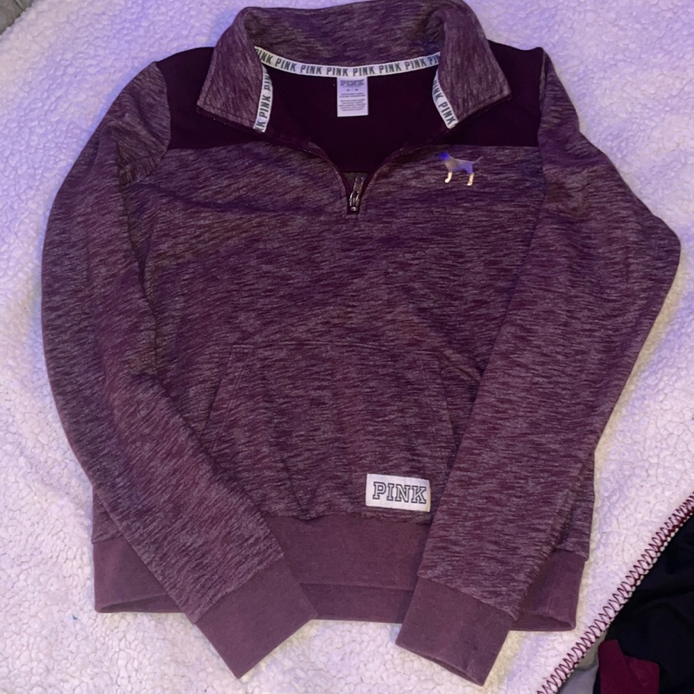 VS Pink Half Zip